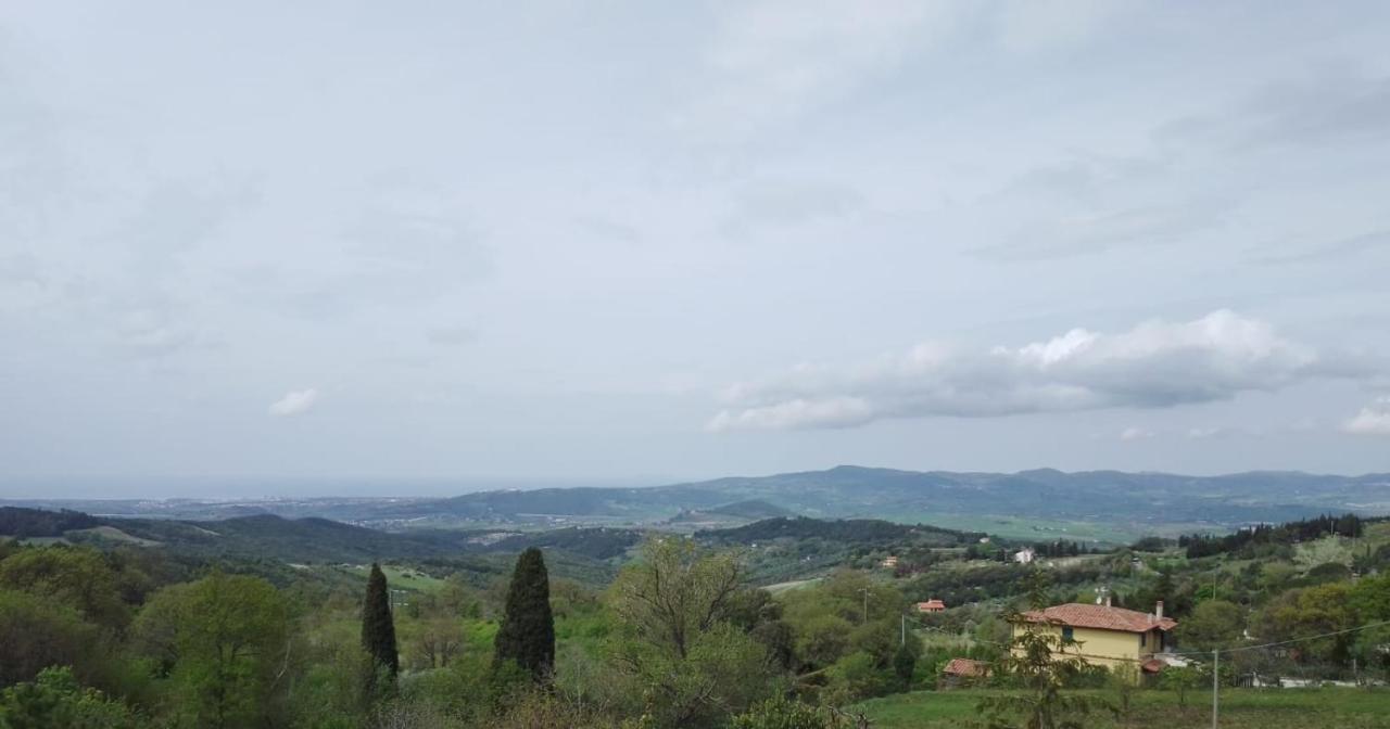 Appartamento Bellavista Castellina Marittima Bagian luar foto
